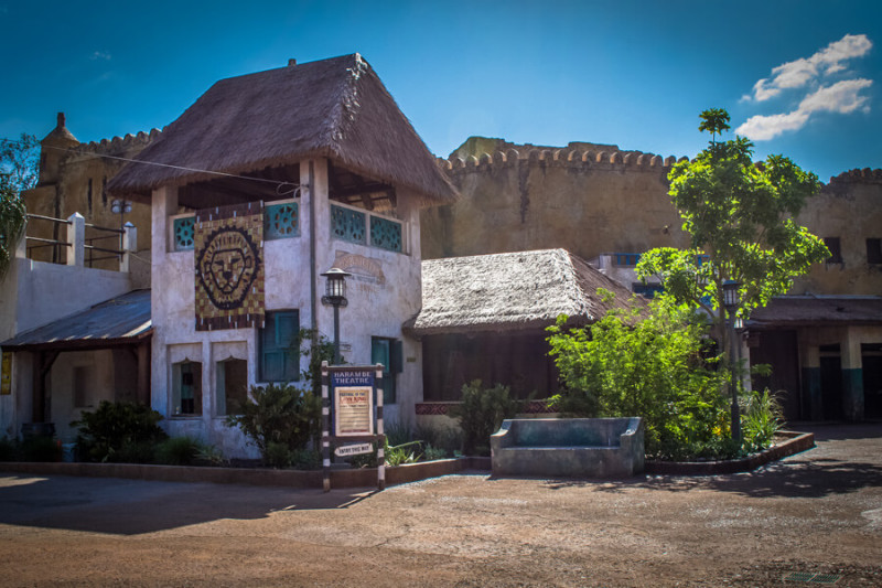 Nova casa do Festival of the Lion King, o Harambe Theater