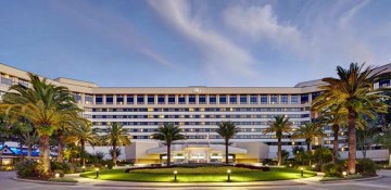 Fachada do Hilton Lake Buena Vista, que fica dentro da Disney em Orlando