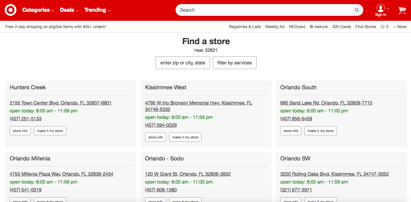 Walmart X Target: Qual supermercado mais barato de Orlando?