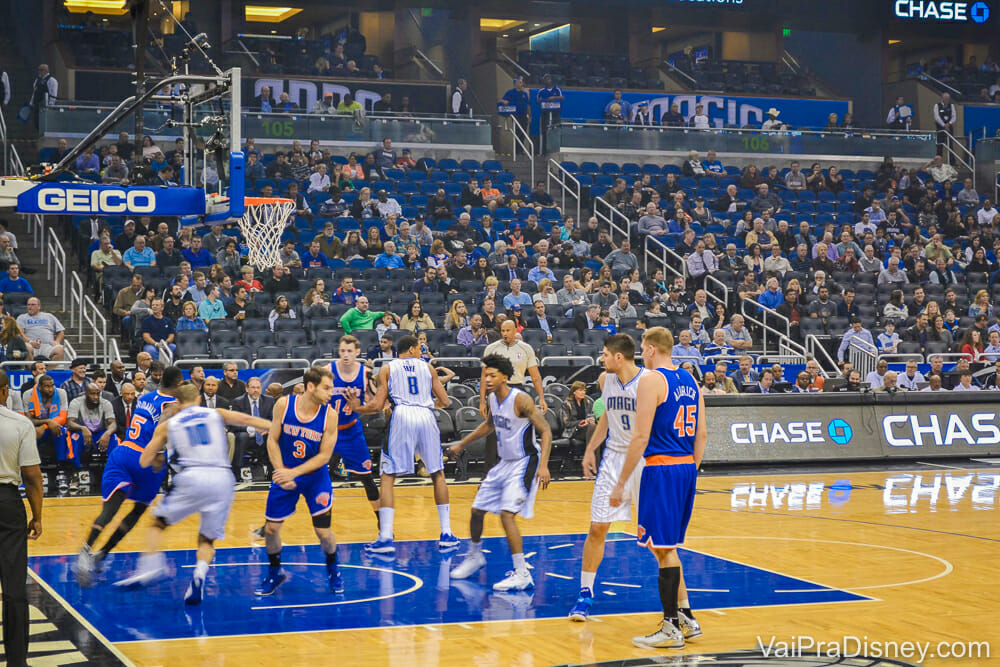 NBA jogo de basquete em Orlando Vai pra Disney?