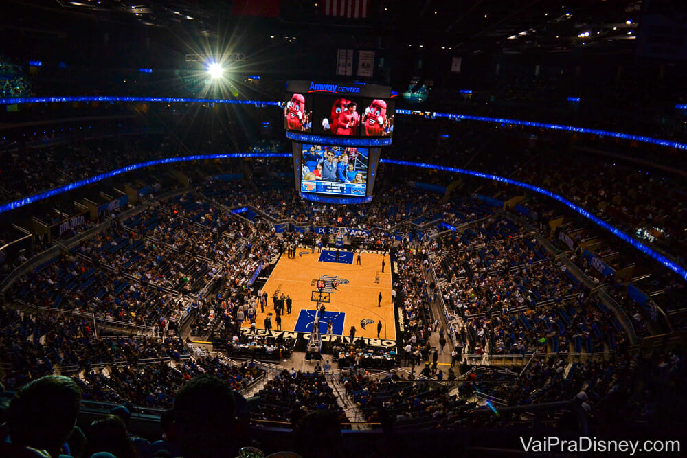 NBA jogo de basquete em Orlando Vai pra Disney?