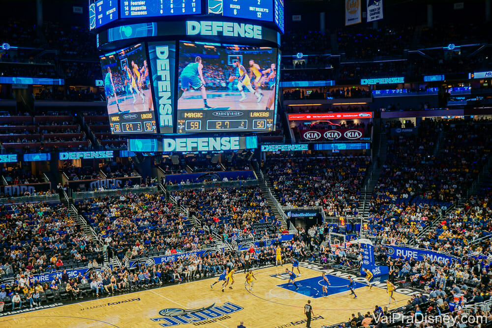 NBA jogo de basquete em Orlando Vai pra Disney?