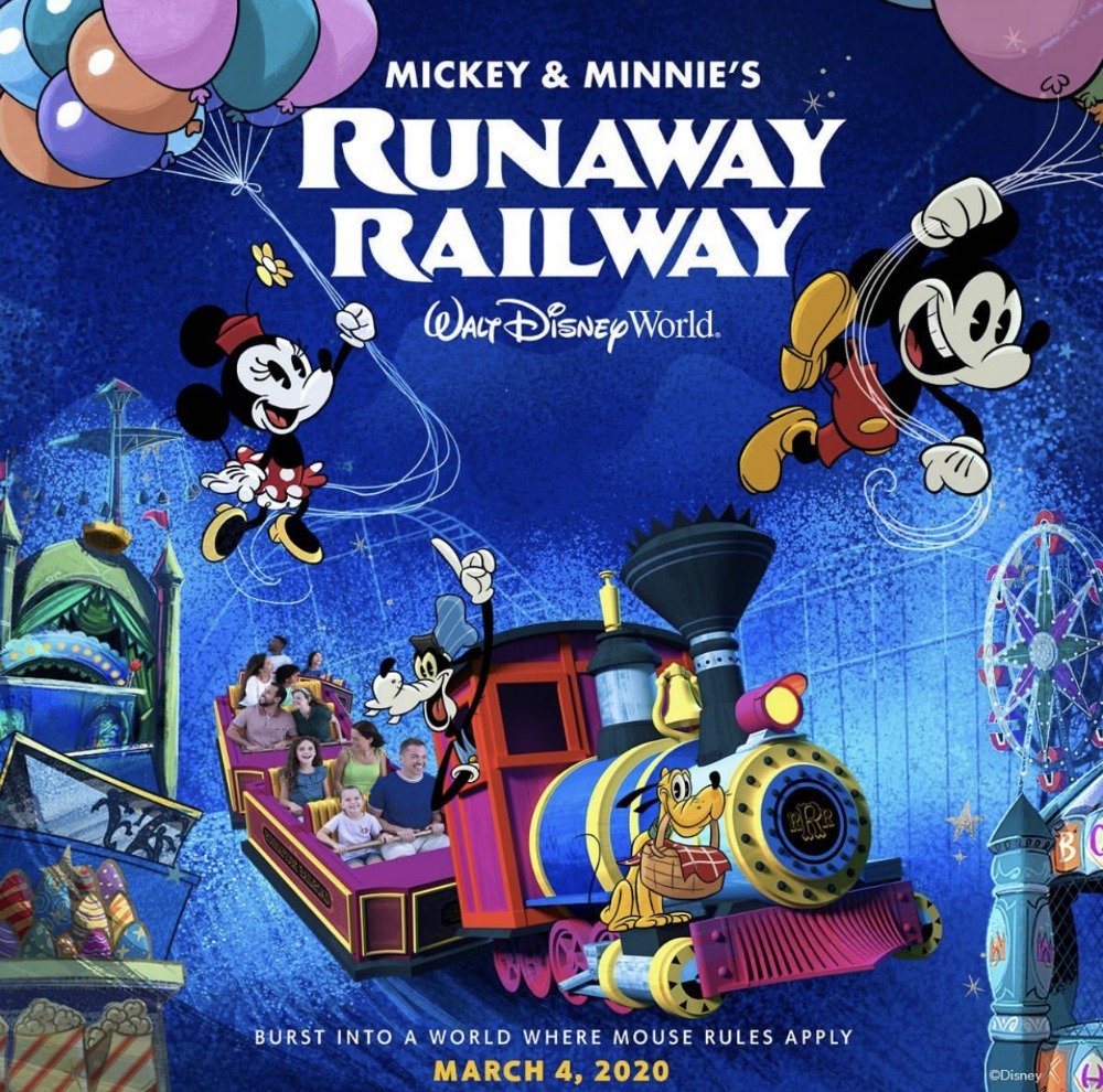 [CONFIRMADO] Data De Abertura Da Mickey & Minnie's Runaway Railway