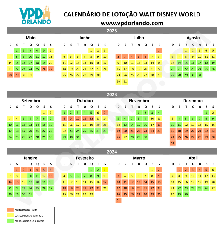 Qual a melhor data para ir à Disney?