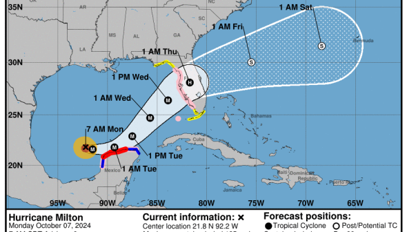 Tudo sobre o furacão Milton na Flórida